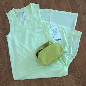 Lululemon All Yours Tank Maxi Dress crispin green
